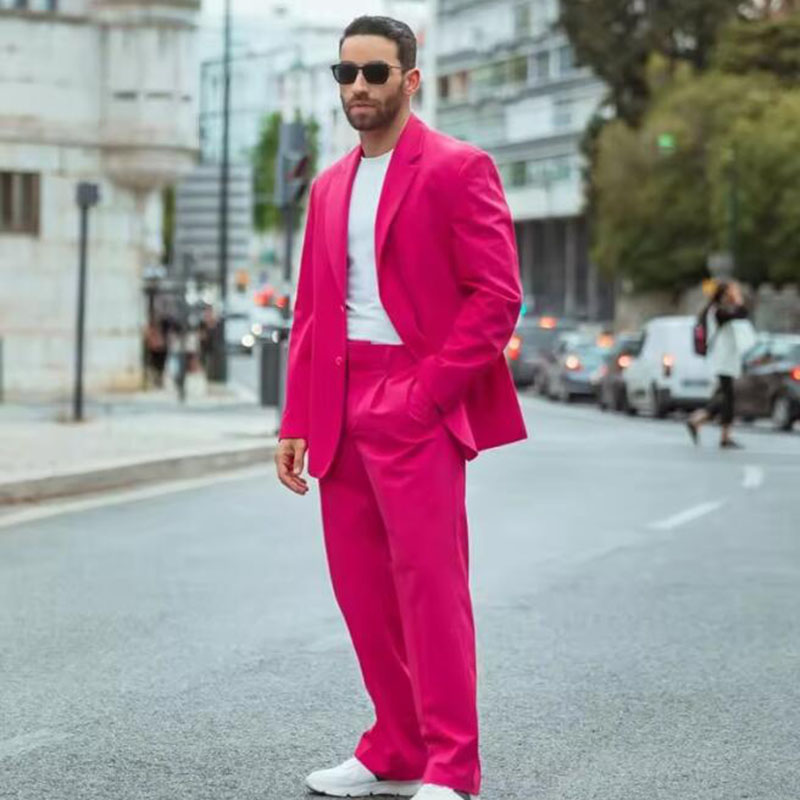 Mens Grooming Tools - Latest Design Fuchsia Men Suits 2