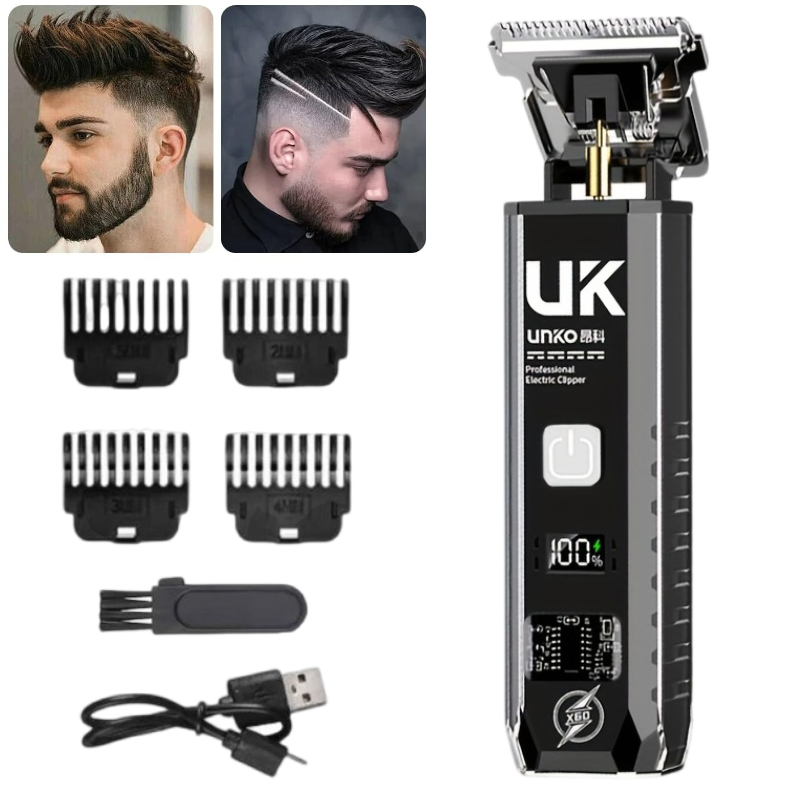 Mens Grooming Tools - T9 Electric Beard Trimmer Cordless Hair