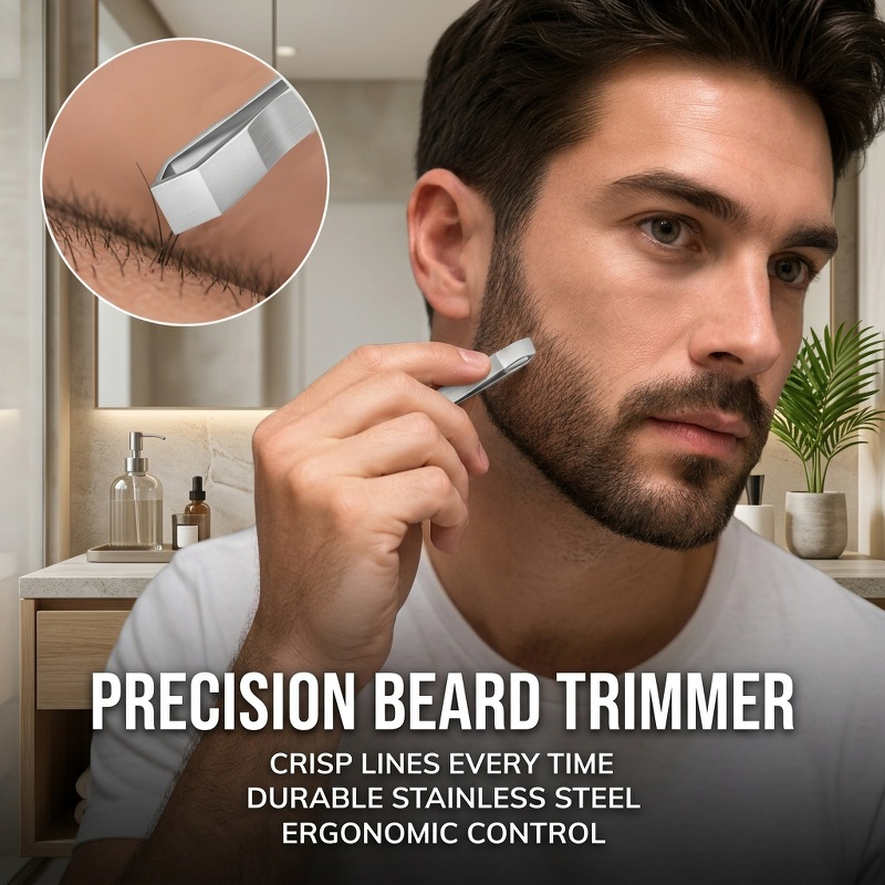 1pc Professional Stainless Ste - огляд і ціна Men'S Grooming Tips