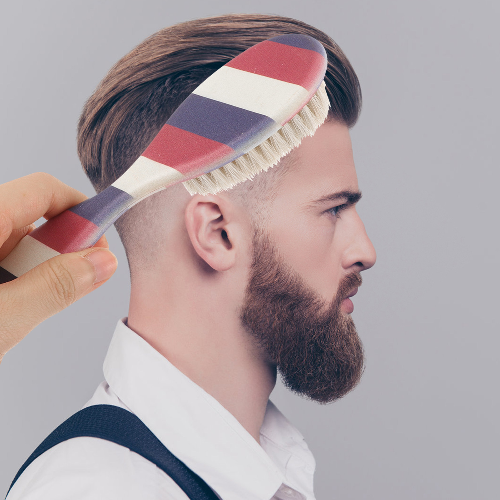 Professional Salon Beard Brush - огляд і ціна Men'S Grooming Salon