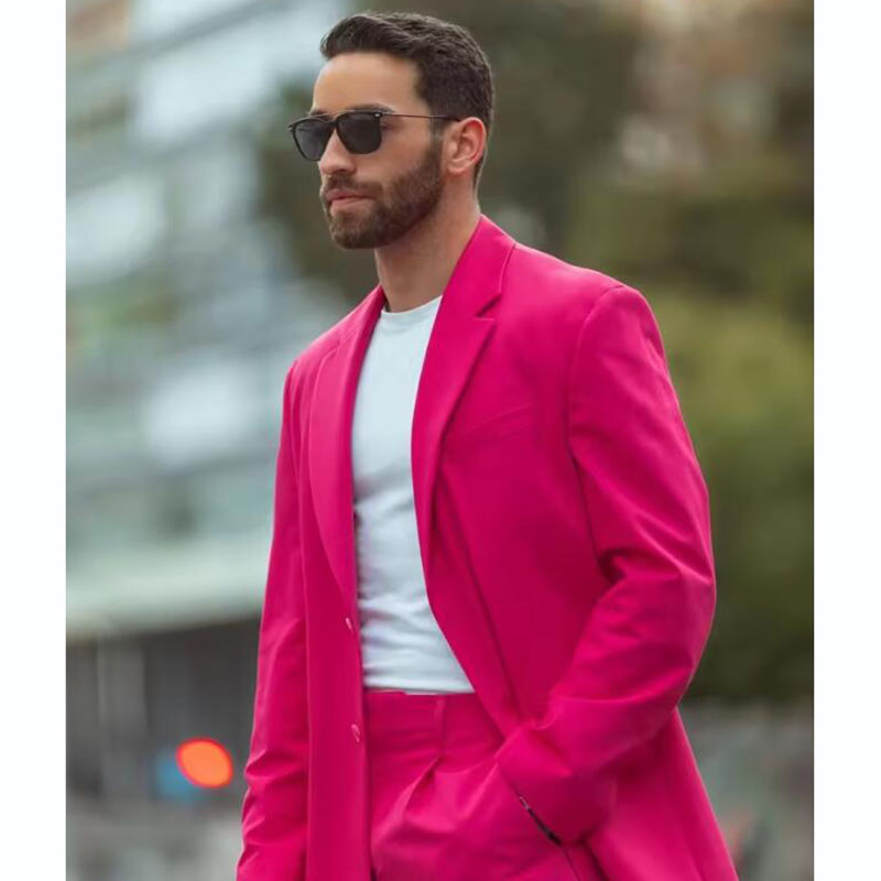 Latest Design Fuchsia Men Suit - огляд і ціна Mens Grooming Tools