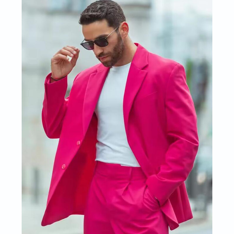 Latest Design Fuchsia Men Suit - огляд і ціна Mens Grooming Tools
