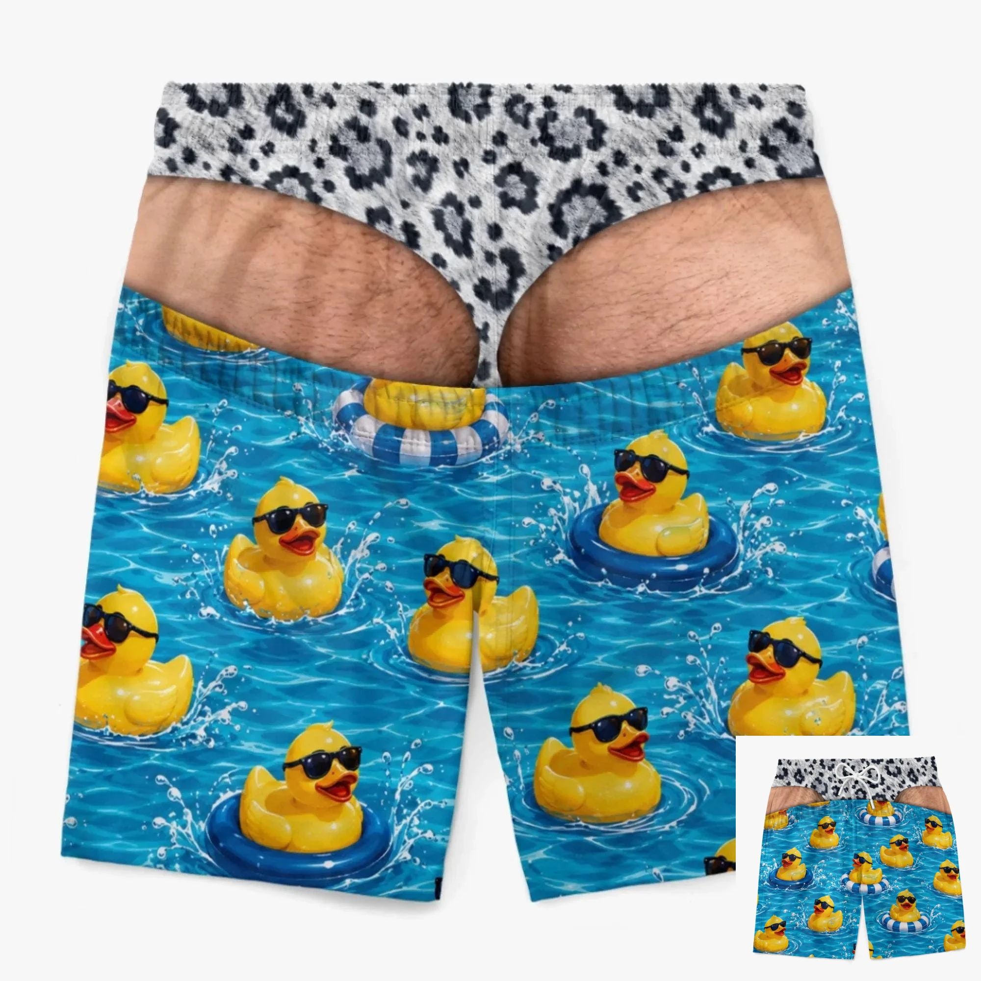 Men Fun Hip Print Swim Trunks, - огляд і ціна Men'S Grooming Products