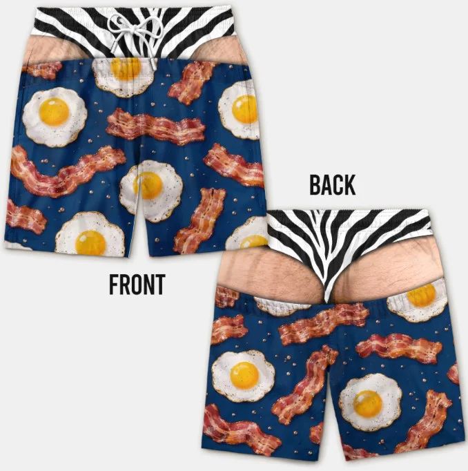 Men Fun Hip Print Swim Trunks, - огляд і ціна Men'S Grooming Products