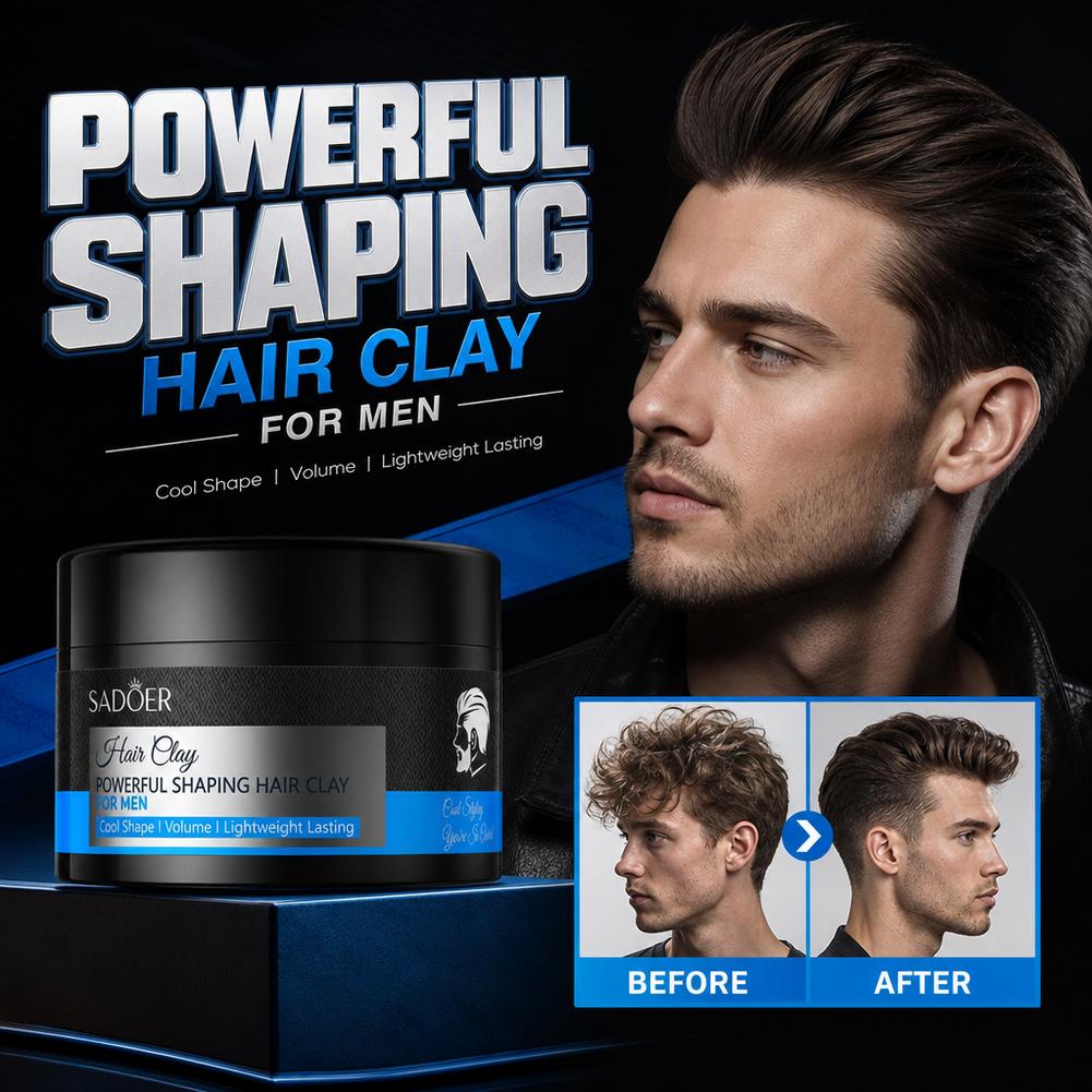 Matte Hair Styling Clay Strong - огляд і ціна Men'S Grooming Salon