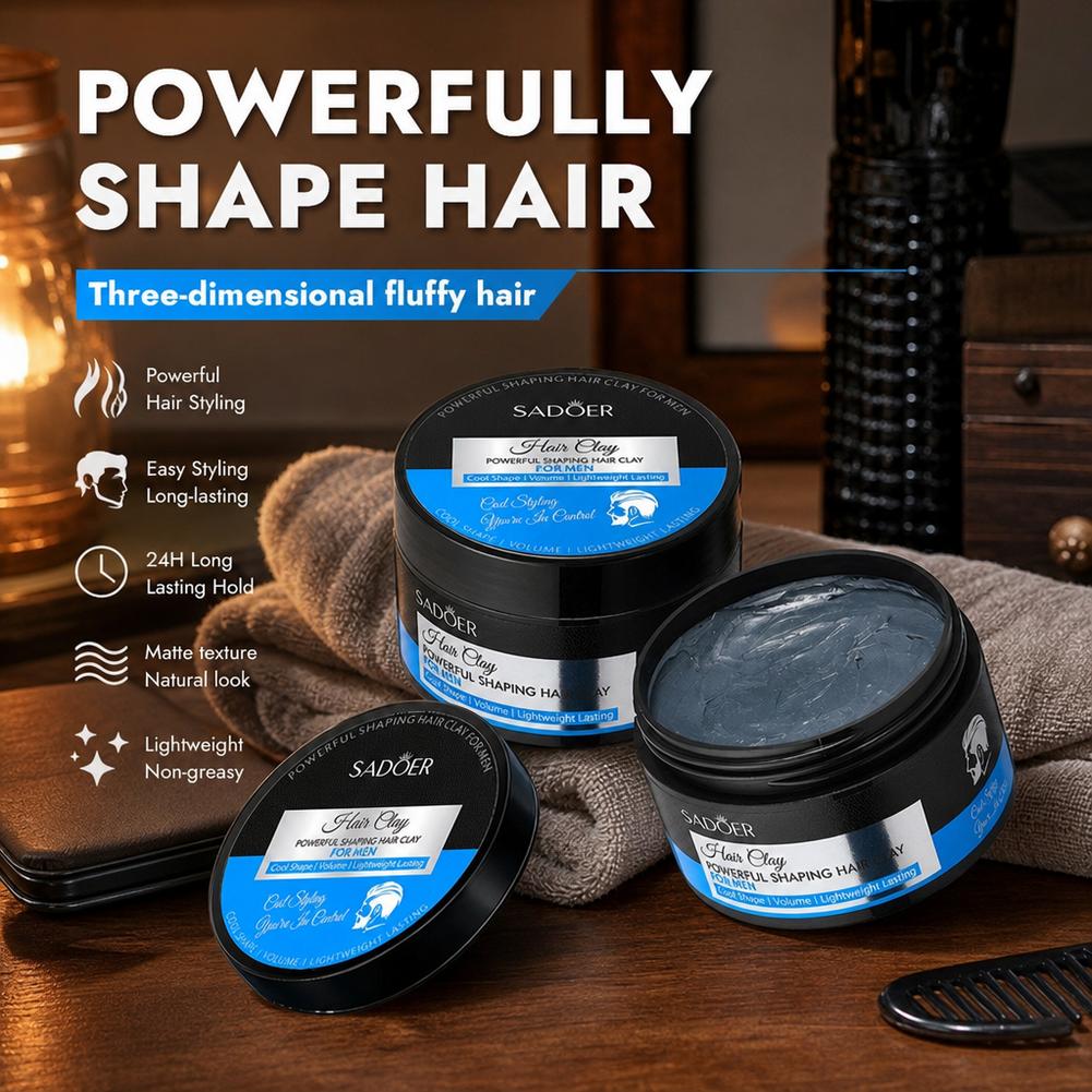 Matte Hair Styling Clay Strong - огляд і ціна Men'S Grooming Salon