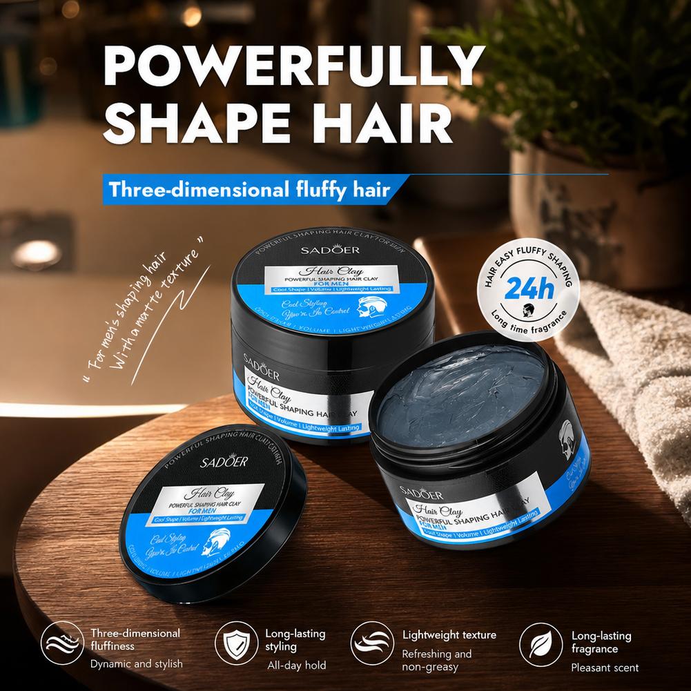 Matte Hair Styling Clay Strong - огляд і ціна Men'S Grooming Salon