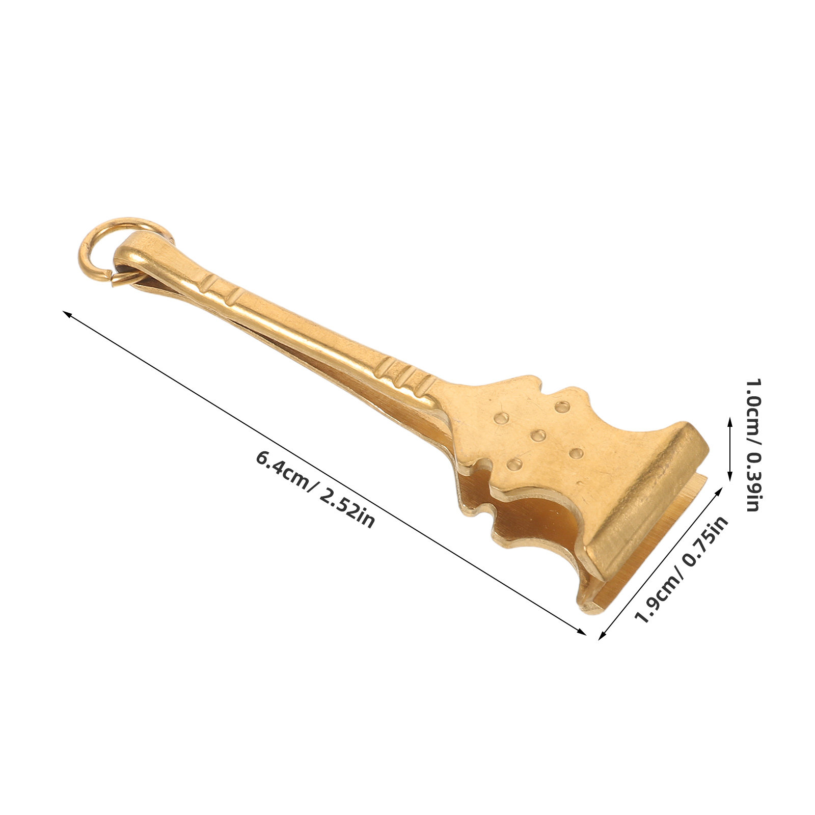 Wide Tip Gold Guitar Shaped St - огляд і ціна Men'S Grooming Tips