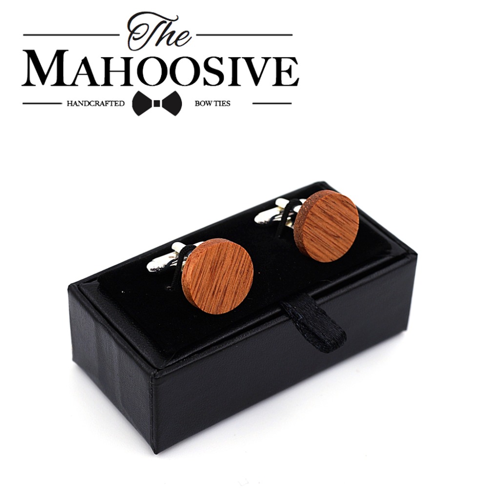 MAHOOSIVE Wooden Cufflinks Wed - огляд і ціна Men'S Grooming Gift Box