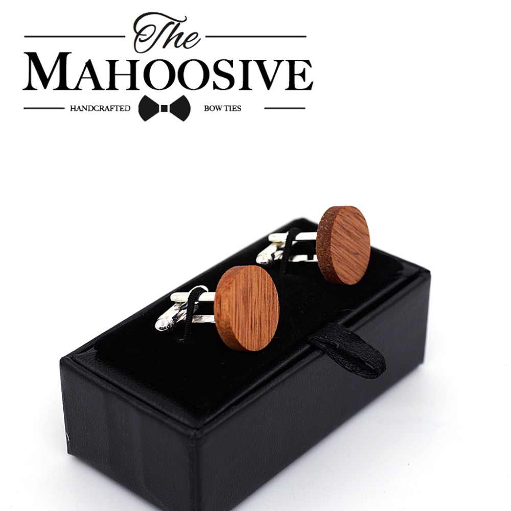 MAHOOSIVE Wooden Cufflinks Wed - огляд і ціна Men'S Grooming Gift Box