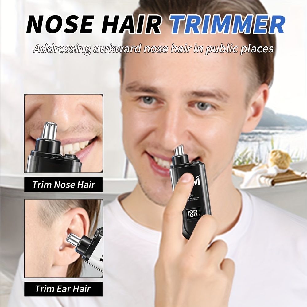 Portable Mini Nose Hair Trimme - огляд і ціна Men'S Grooming Salon