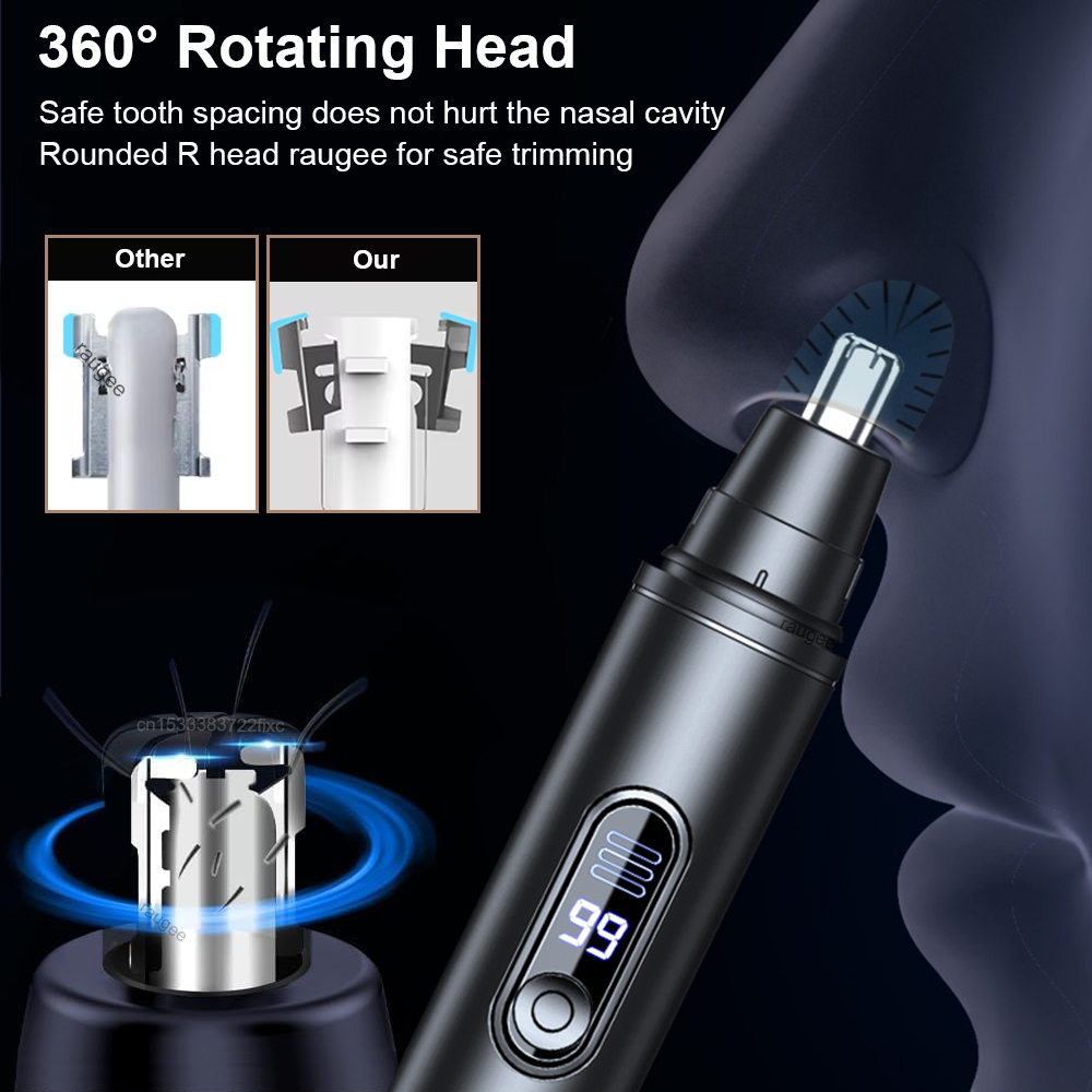 Mini Nose Hair Trimmer Recharg - огляд і ціна Men'S Grooming Salon