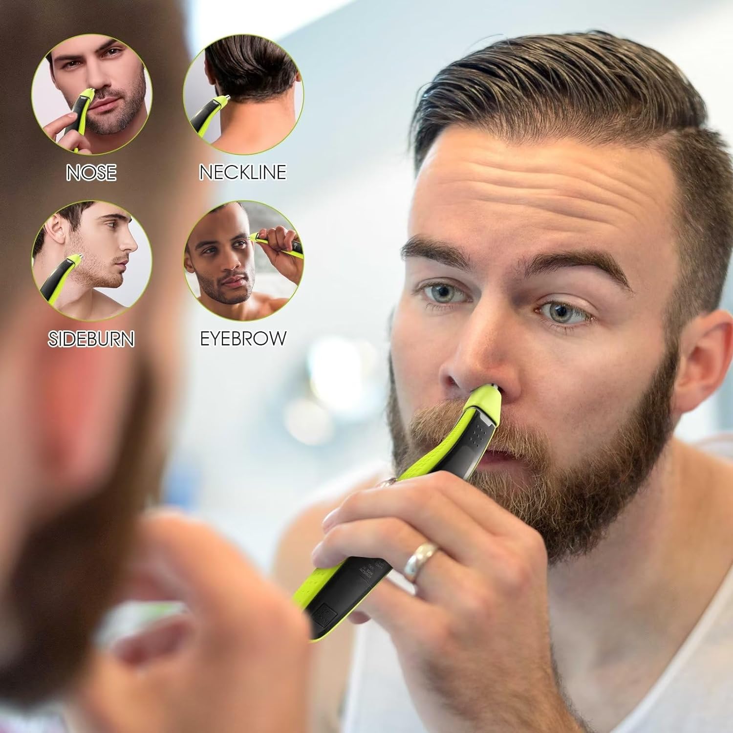 YUKU Nose Hair Trimmer Replace - огляд і ціна Men'S Grooming Salon