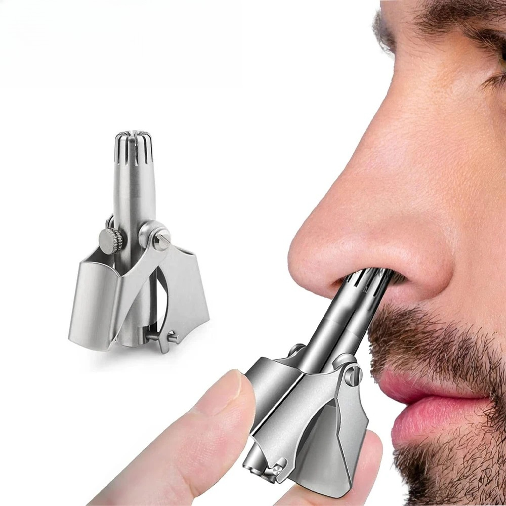 Stainless Steel Manual Nose Ha - огляд і ціна Men'S Grooming Tips