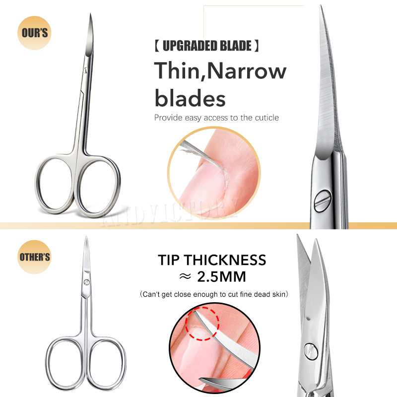 1Pcs Cuticle Scissors Nipper C - огляд і ціна Men'S Grooming Tips