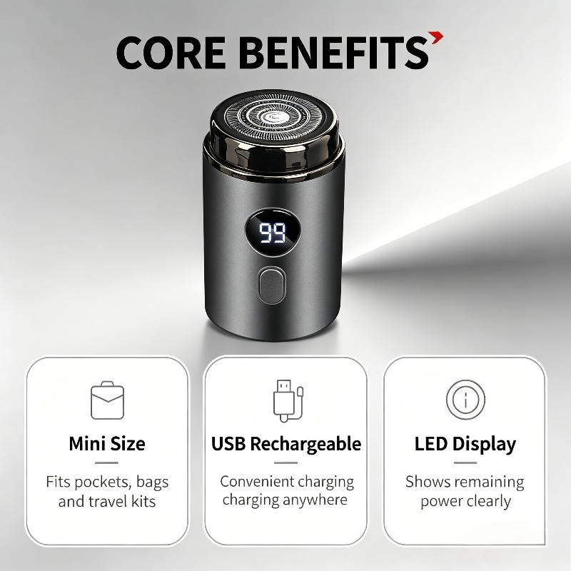 USB Rechargeable Waterproof El - огляд і ціна Men'S Grooming Gift Box
