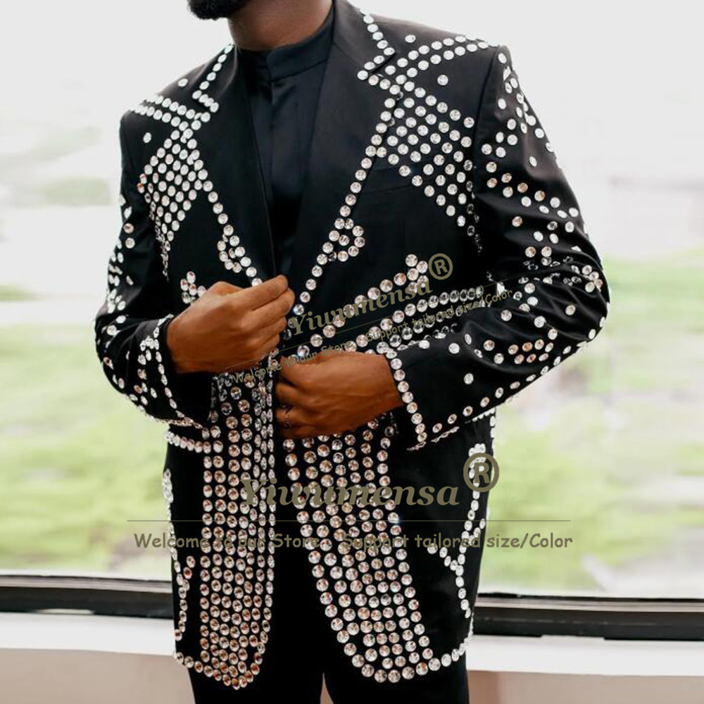 Heavy Beaded Stones Suits Men  - огляд і ціна Mens Grooming Tools